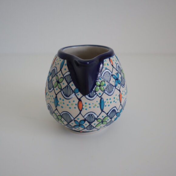 Servin Mexico Signed Handmade Ceramic Creamer - Picture 4 of 7